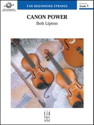 Canon Power Orchestra sheet music cover Thumbnail